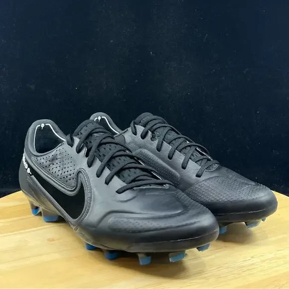 Nike Legend 9 Elite FG “Black Blue” (CZ8482-001) Men's Size 7/ 8.5 Wmns